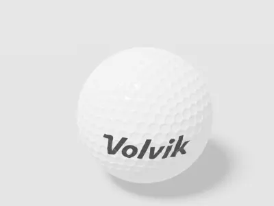 golf ball volvik 3D model