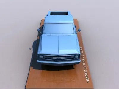 Chevy C10 Pickup Stepside 1968 3D print model