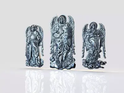 ARHANGEL   AVE MARIA  QVIS VT DEVS 3D print model