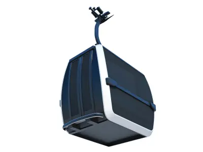 Cableway Car 3D model