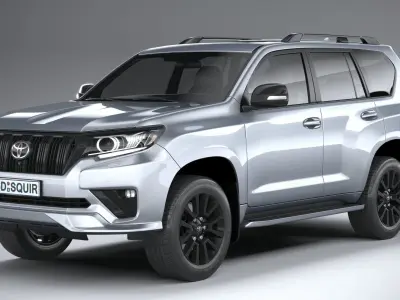 Toyota Land Crusier Prado 2021 3D model