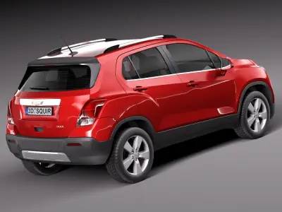 Chevrolet Captiva - 2012 3D model
