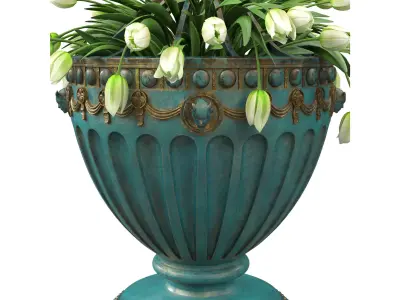 Classic vase 02 3D model
