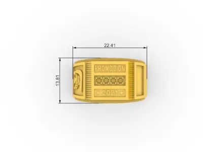 Promotion grade ring 3D print model
