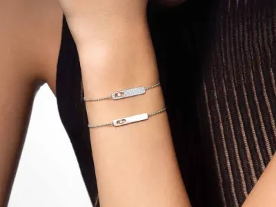 Messika Bracelet Jewelry Gold  3D print model