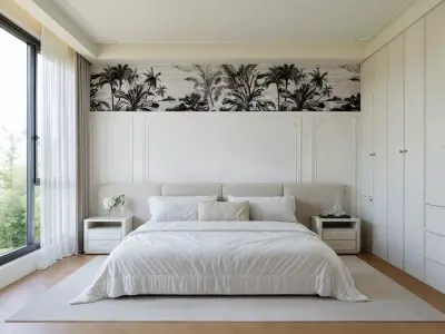 Modern Minimalist Bedroom 134 3D model