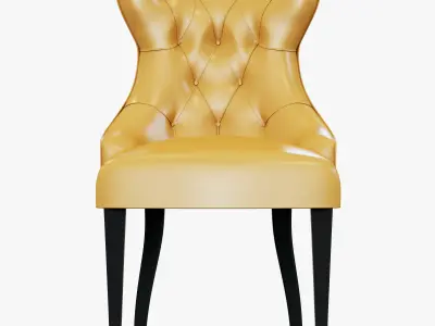 Kursi Makan Modern Unik Seri Bogor 3D model