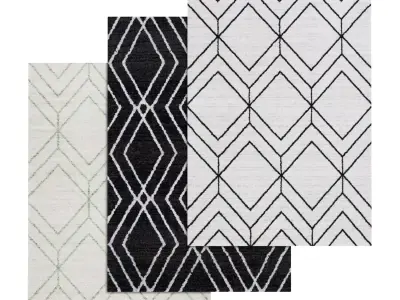 Rug Set 2204 3D model
