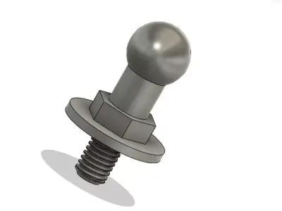 Mazda BT50 Engine top cover bolt 3D print model