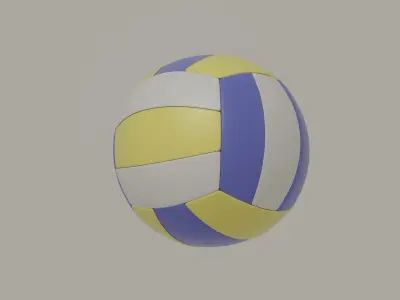 Volley Ball 3D model