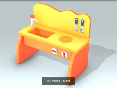 Kids Toys 3D Model Pack