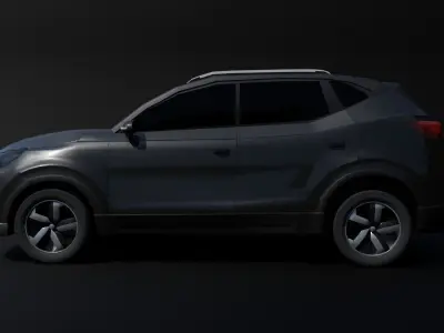 HR-V Car Low polygon Low-poly 3D model