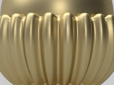 Carved Finial 3D model