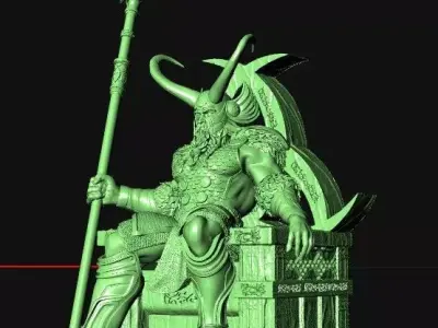 Odin All father  3D print model