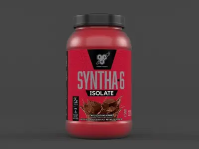 Protein Powder 3D model