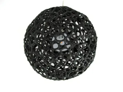 Voronoi Pearl Light Lamp No 1 3D print model