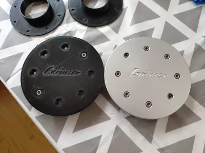 Lorinser hub cap for D93 18 inch wheels 3D print model
