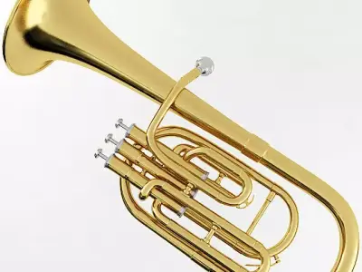 Alto Horn 3D model