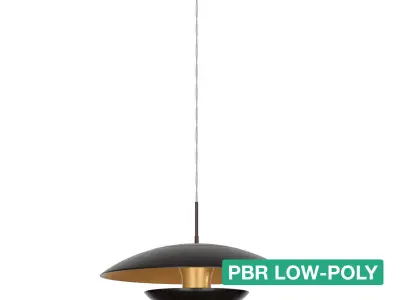 Pendant Lamp - Alpheratz - High- and Low-poly  3D Model Collection