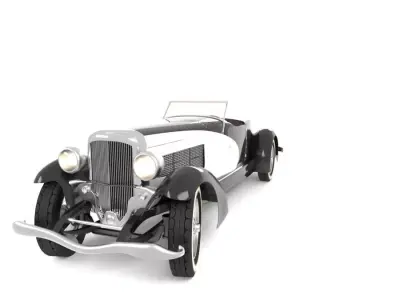 Duesenberg Classic car 3D model