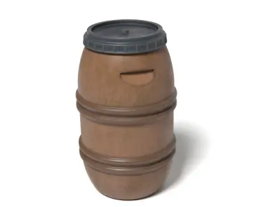 Cargo Storage Barrel 1-18 scale Kenner Hasbro Free 3D print model