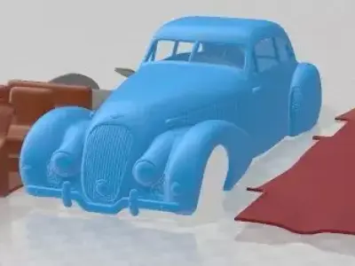 Bentley Embiricos Special 1938 Printable Car  3D print model