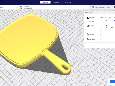 Mirror 02 Low-poly 3D model