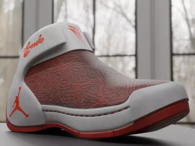 Nike Jordan Sneaker 3D model