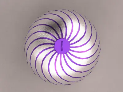 christmas ball 3D model 2