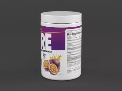 Protein Powder 3D model 8