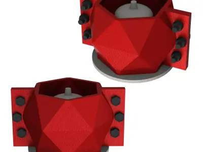 CONCRETE MOLD Free 3D print model