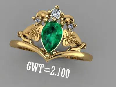 FASION RING  3D model purchase