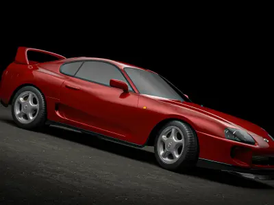 Toyota Supra MK4 3D model
