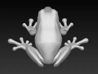 Frog Decorative Printable 3D print model