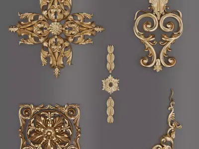 Trim Ornament 78 3D model