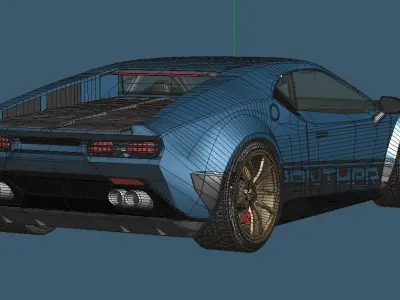 Ares design pantera 3D model