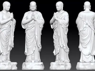 Venerable Ananda  3D print model