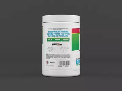 Protein Powder 3D model 9