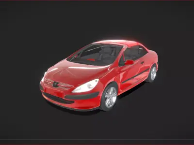 Peugeot 307 CC 3D model