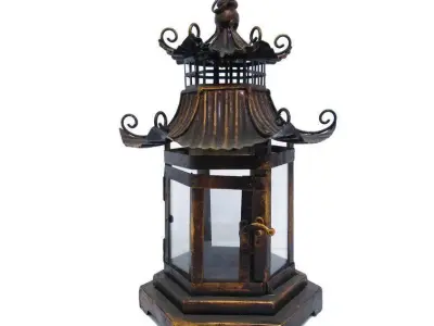 Tabletop Lantern 3D model