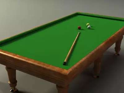 pool table Free 3D model