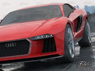 Audi Nanuk Environment 3D model