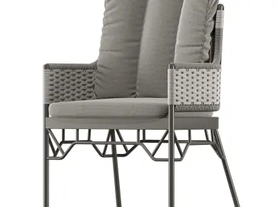 sette garden raven chair 3D model