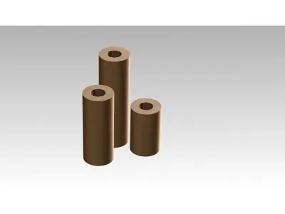 WPC D30 Die Design 3D model