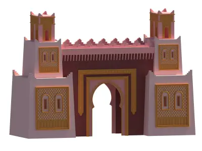ARABIAN ARCHE 3D model