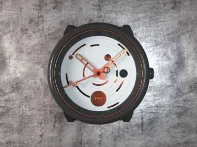 Watch hand sport 3D model