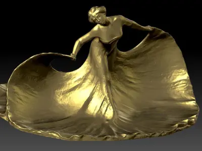 DANCER WOMAN 3D print model