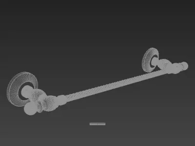 Ottoman Waterside - Towel Long 50cm 3D model