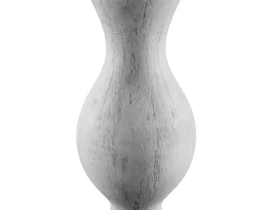 Vase decor Low-poly 3D model