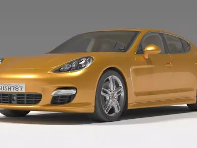 Porsche Panamenha 3D model